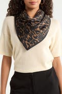 Nordstrom Printed Square Silk Scarf