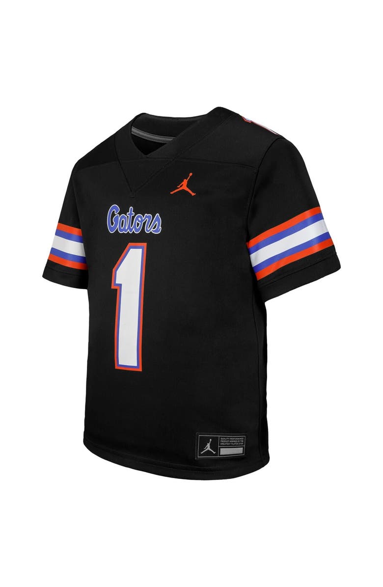 Jordan Brand Youth Jordan Brand #1 Black Florida Gators Untouchable Replica Game Jersey, Alternate, color, Black