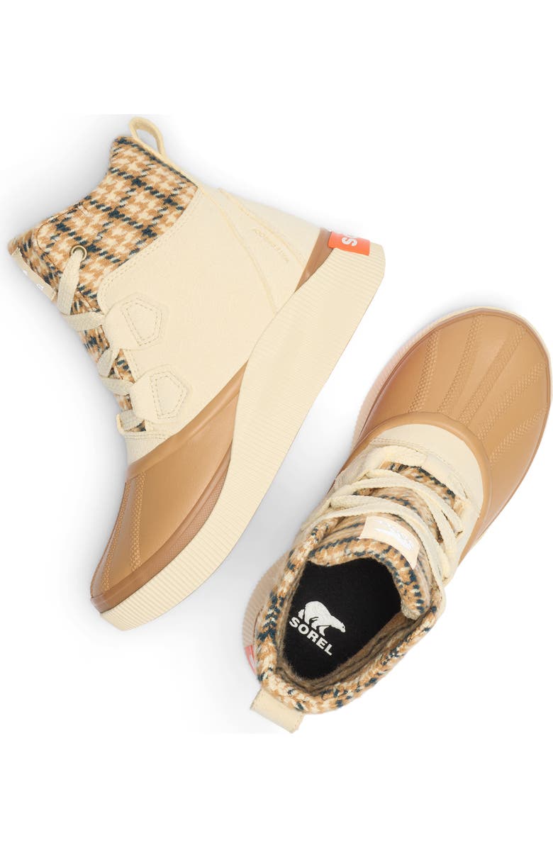 SOREL Out N About IV Chillz Waterproof Duck Boot, Alternate, color, Honey White/ Tawny Buff