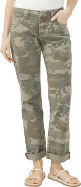 Silver Jeans Co. Chelsea Camo Print Boyfriend Jeans