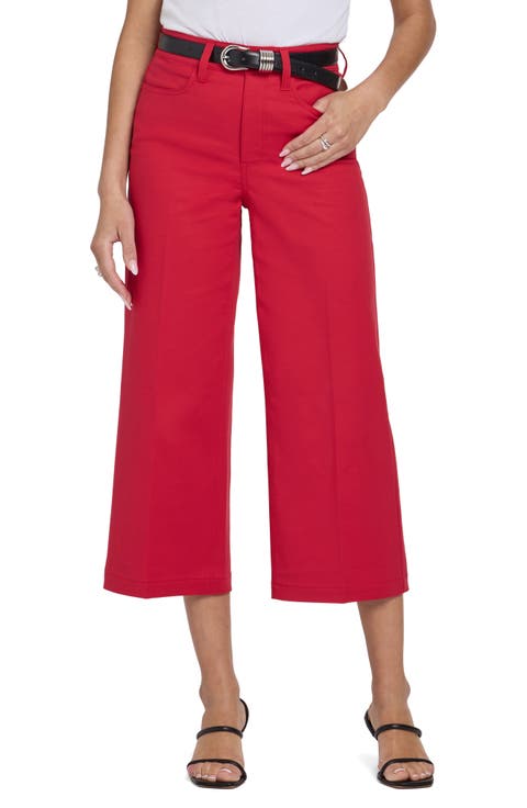 Daisy Crop Wide Leg Pants