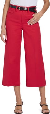 NYDJ Daisy Crop Wide Leg Pants