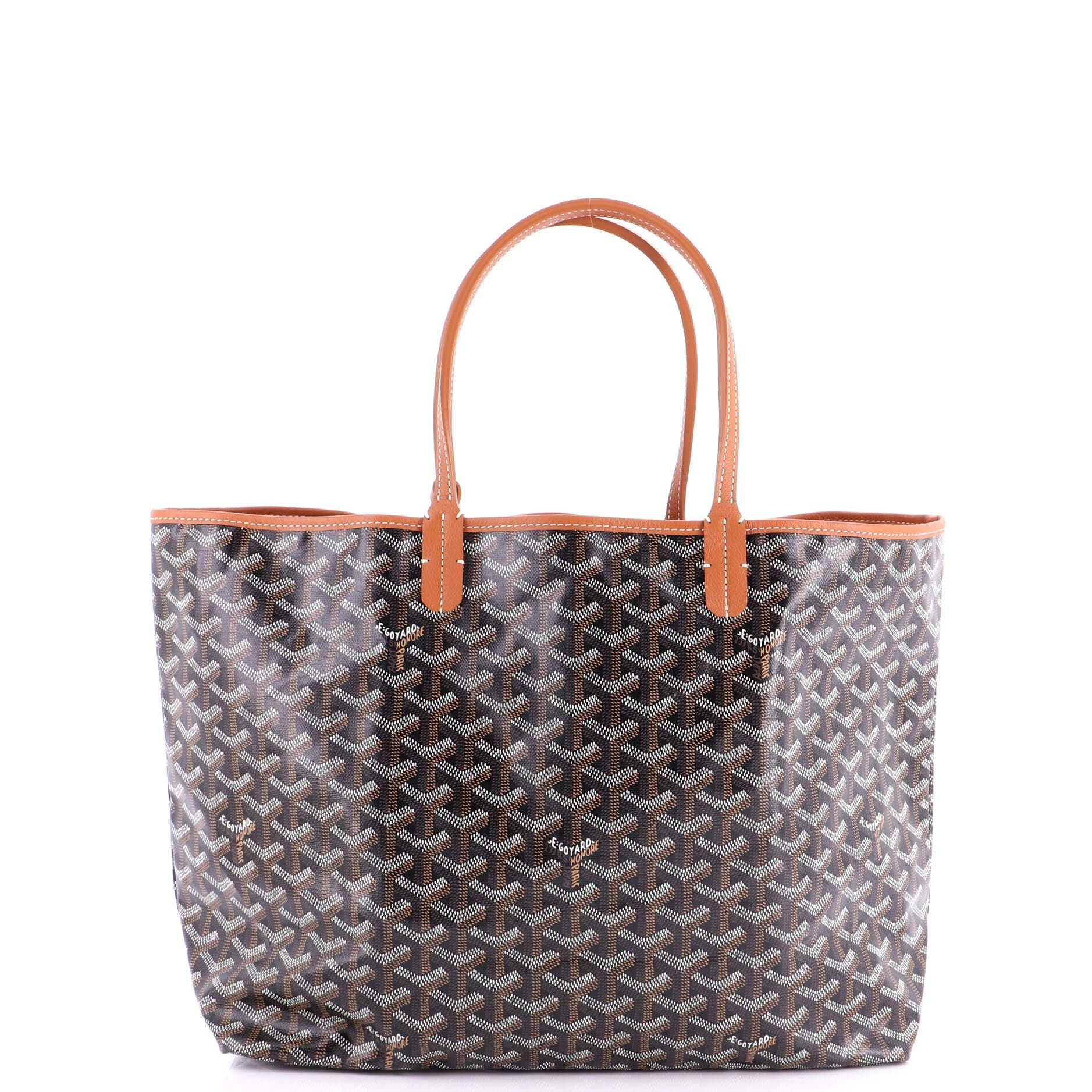 Saint Louis Tote Coated Canvas PM, Alternate, color, Brown