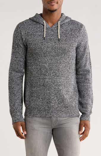 Union Milo Marled Thermal Stitch Hooded Sweater
