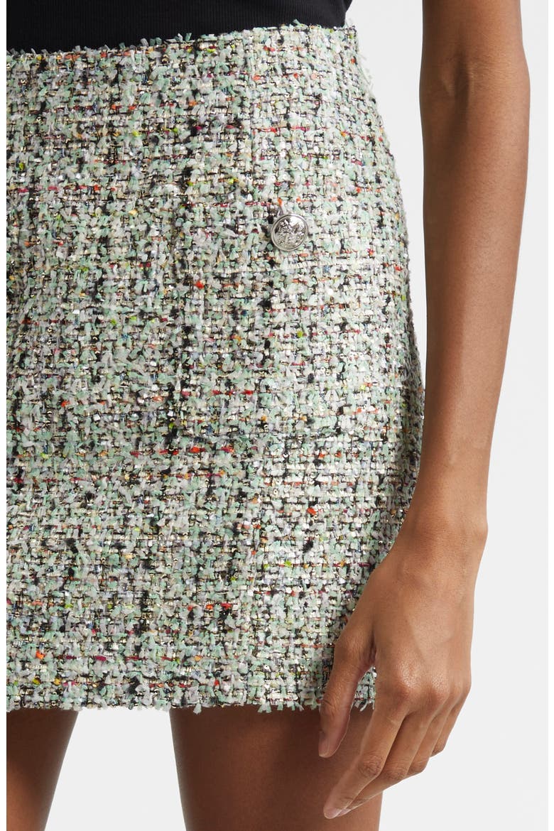 Anya Randi Bouclé Skirt, Alternate, color, PATINA MULTI