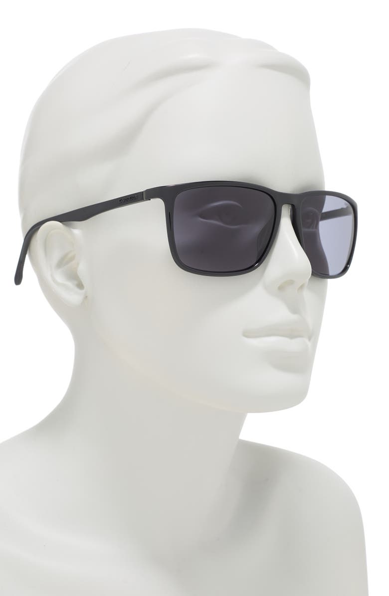 Carrera Eyewear 57mm Rectangle Sunglasses, Alternate, color,