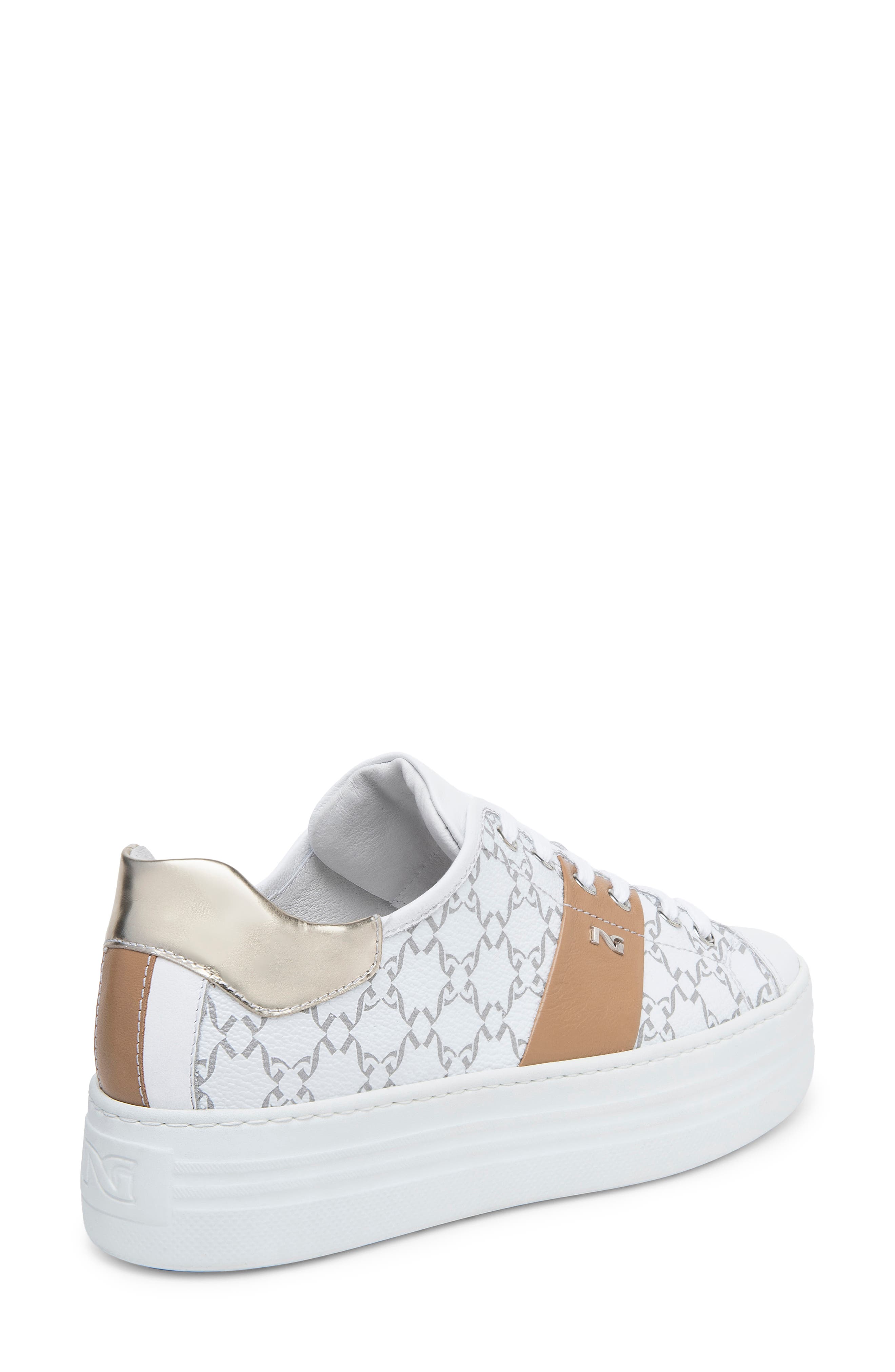 NeroGiardini Logo Platform Sneaker, Alternate, color, 