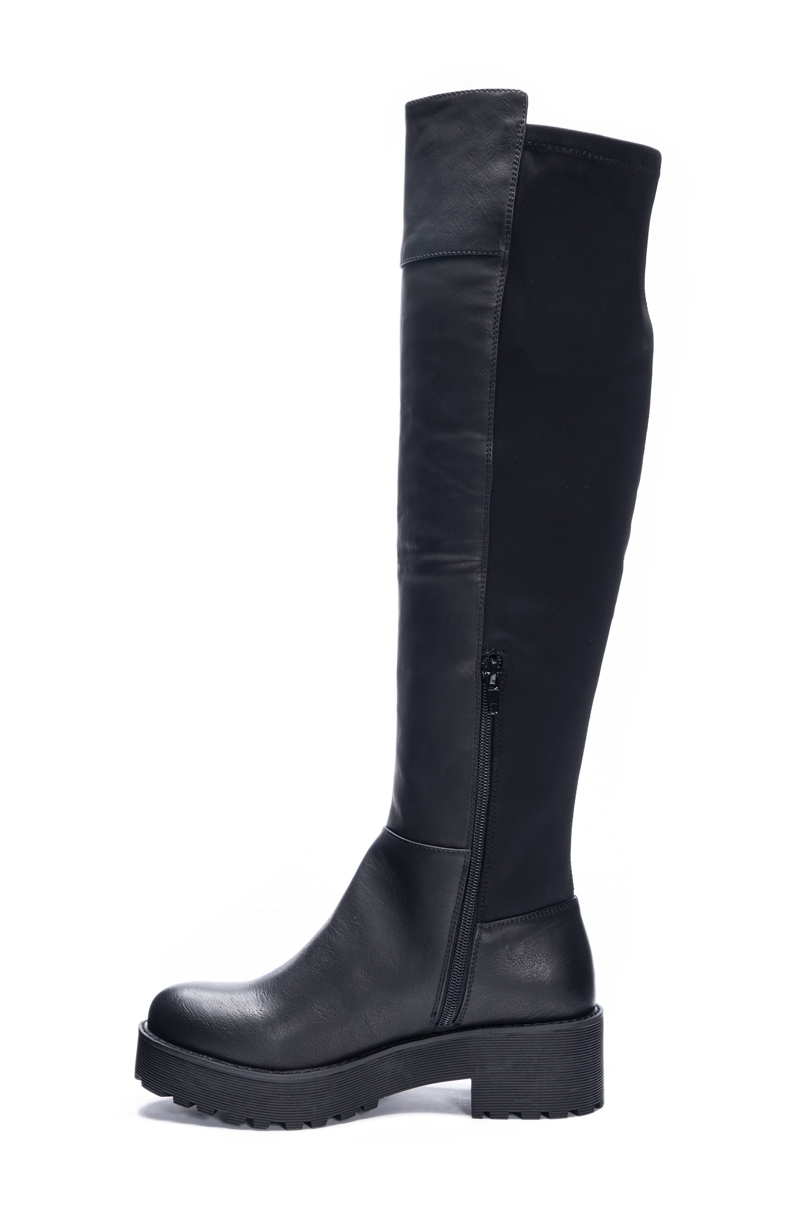 Dirty Laundry Manifest Over the Knee Boot, Alternate, color, 