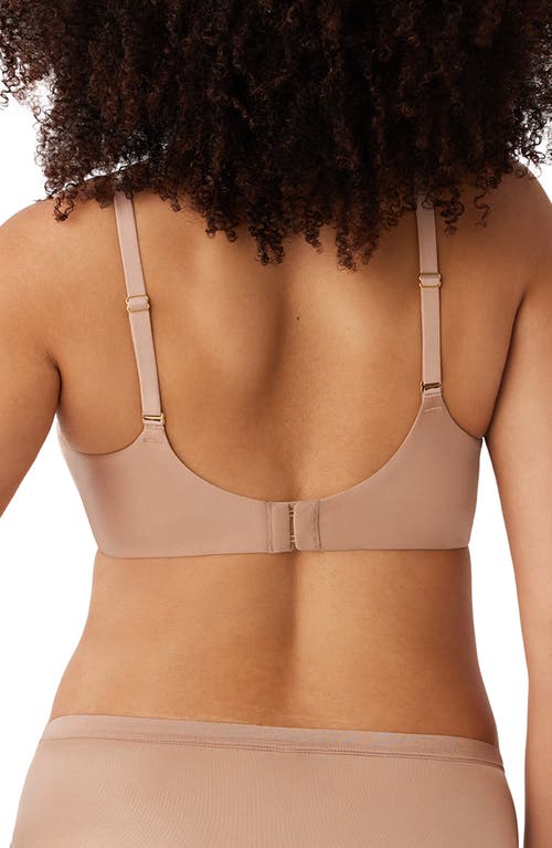 Wacoal Simply Done Wireless Convertible T-shirt Bra In Brown