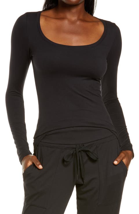 Velvety Soft Scoop Neck Top
