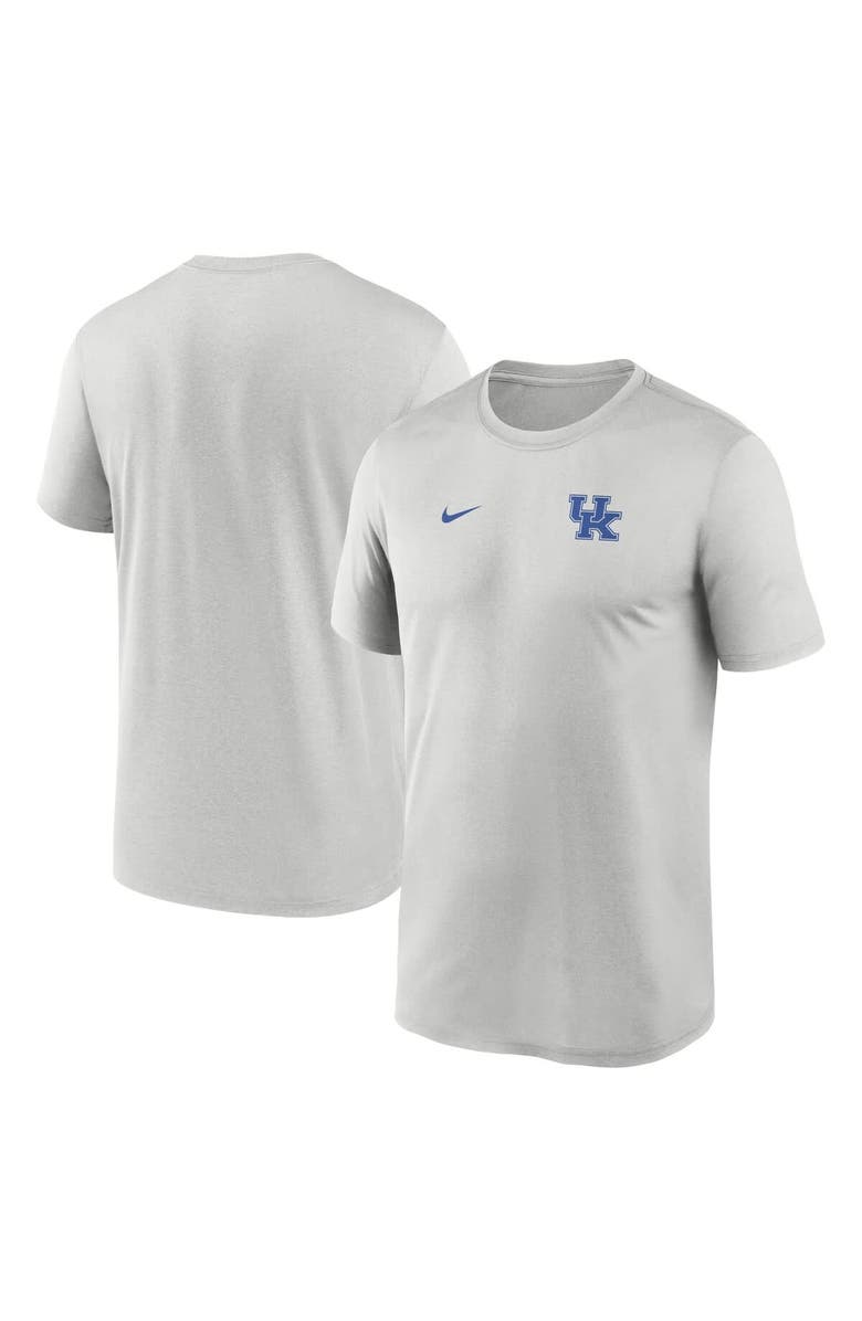 Nike Men's Nike Gray Kentucky Wildcats 2025 Sideline Small Logo Legend Performance T-Shirt, Alternate, color, 