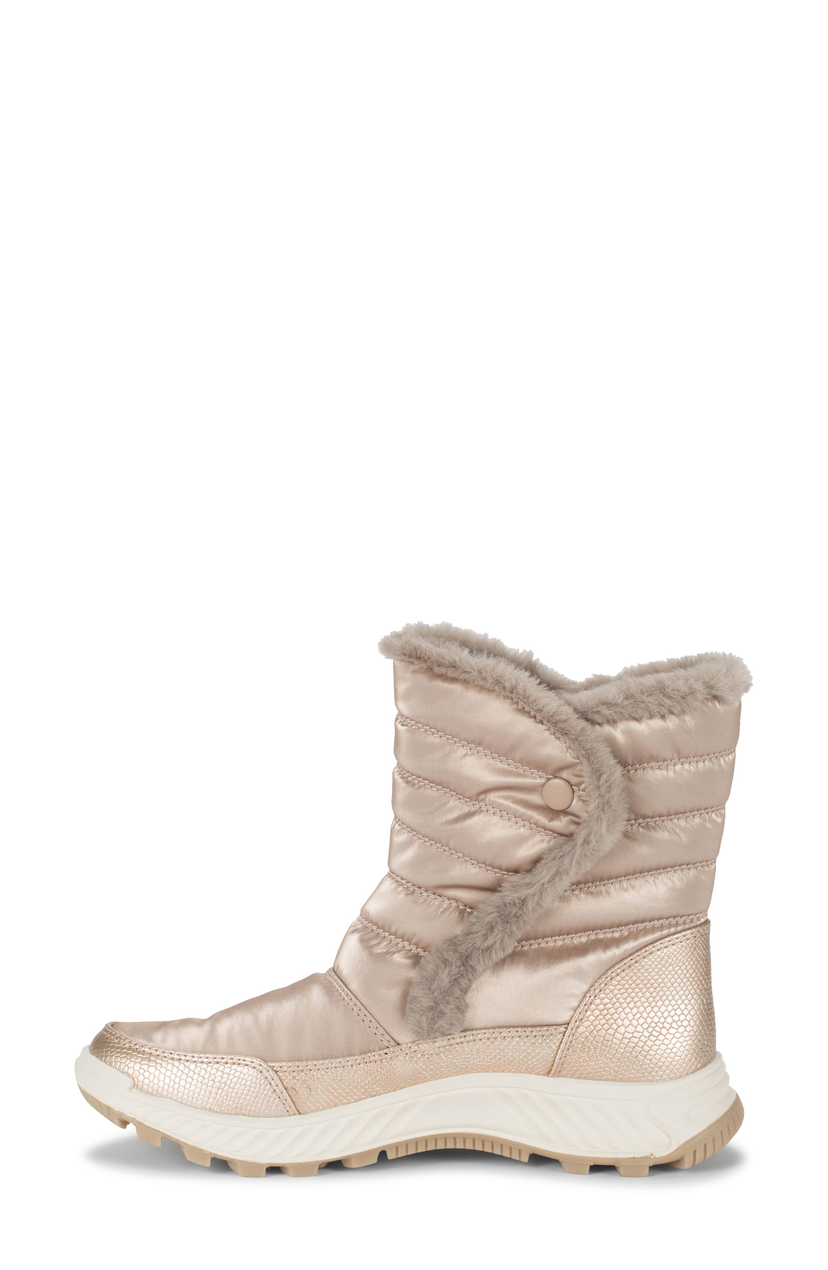 BARETRAPS Magic Water Resistant Faux Fur Lined Boot, Alternate, color, Blush