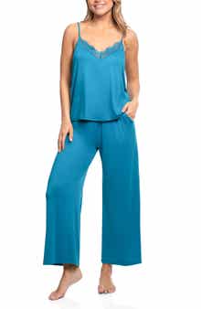 Aimee Knit Cropped Pajama Set