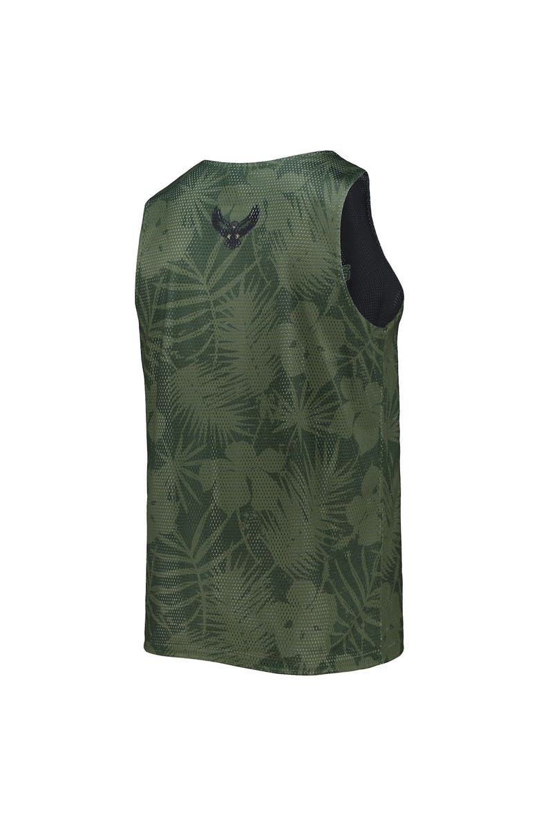 FOCO Men's FOCO Green/Black Rochester Knighthawks Reversible Mesh Tank Top, Alternate, color, Green