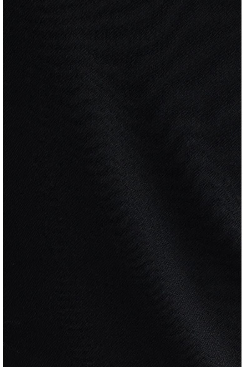 Side Button Faux Wrap Top, Alternate, color, ANNE BLACK