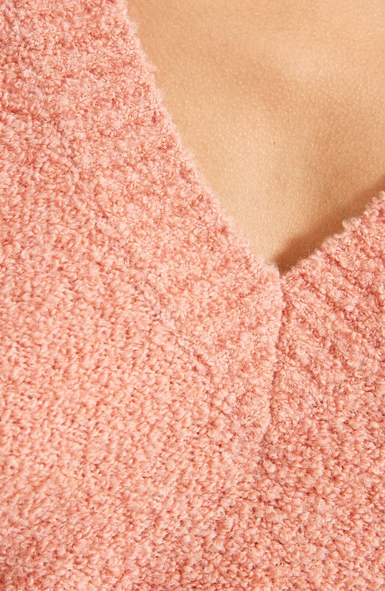 Everlane The Teddy Wool Blend V-Neck Sweater, Alternate, color, 