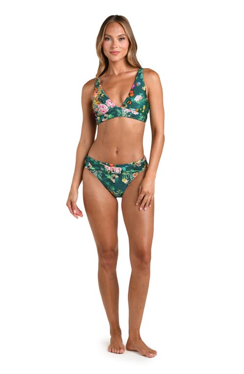 L'agence Lexie Bikini Top In Green
