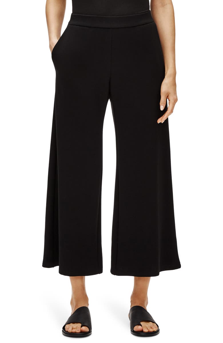 Eileen Fisher Crop Wide Leg Pants, Main, color, 