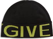 Givenchy Intarsia Wool Beanie