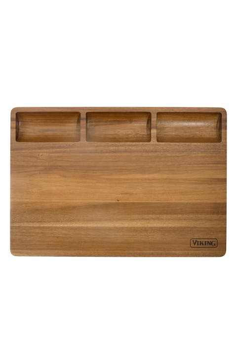20-Inch Butcher Block Prep/Serving Board