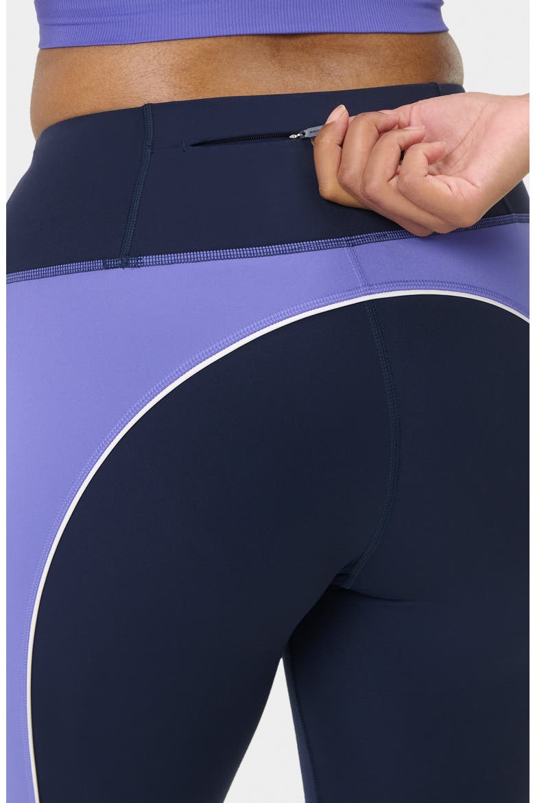 Power 7/8 Workout Pocket Leggings, Alternate, color, NAVY BLUE/ AURA BLUE