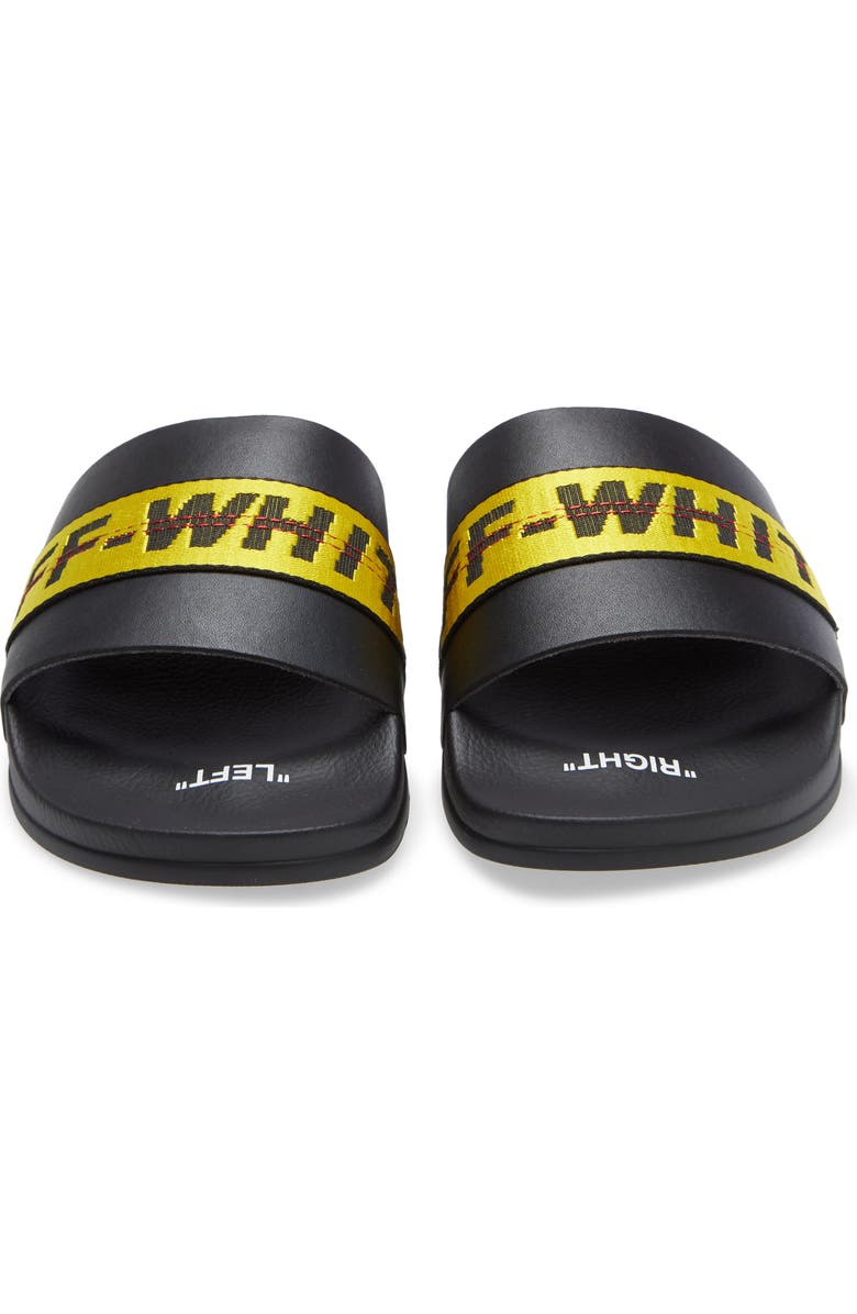 Off-White Industrial Pool Slide Sandal, Alternate, color,
