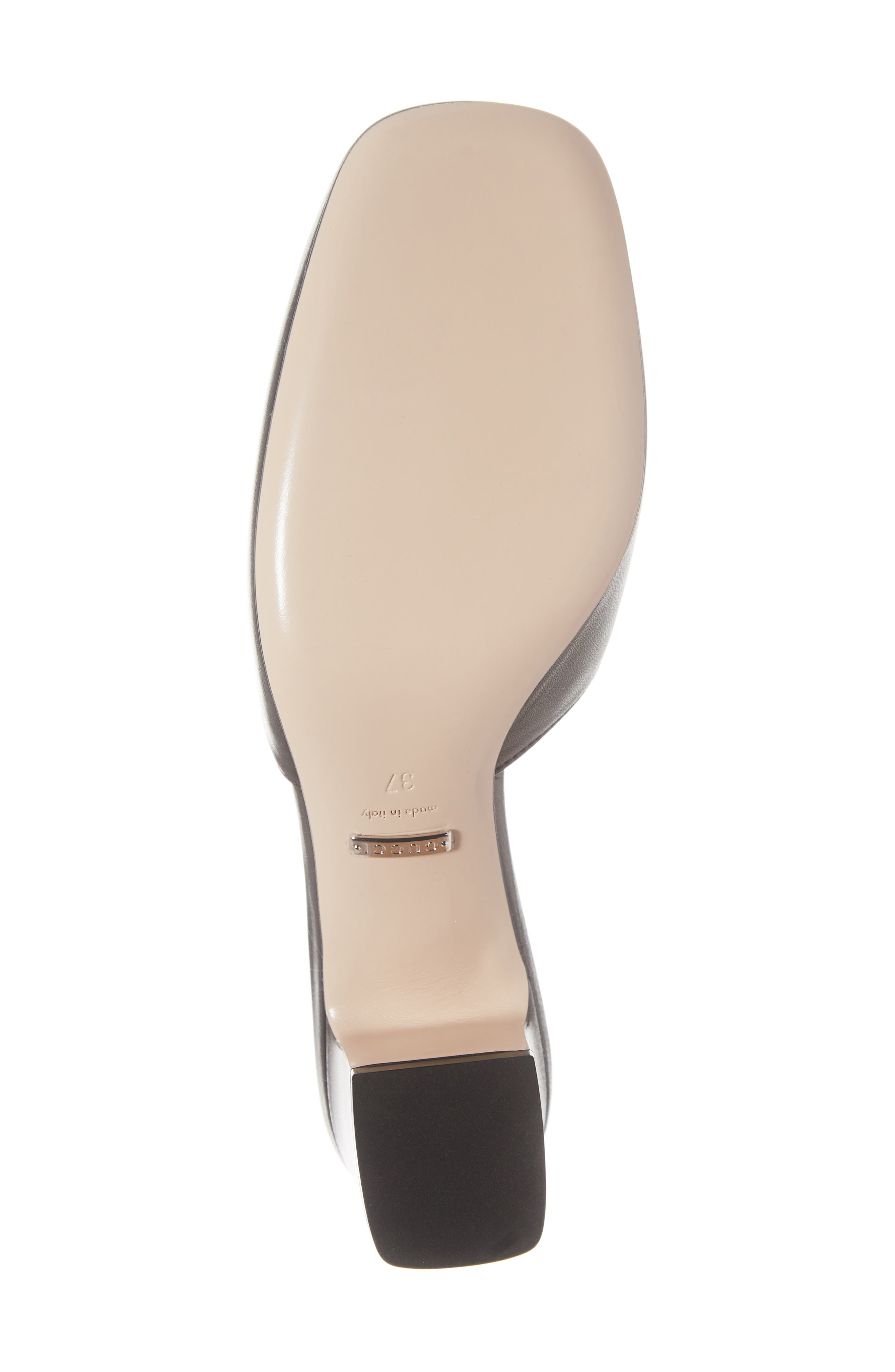 Gucci Madelyn Crystal G Mule, Alternate, color, 