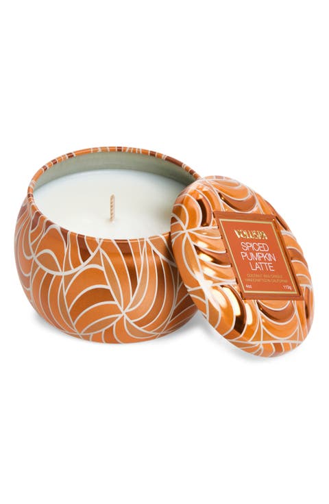 Mini Spiced Pumpkin Latte Candle
