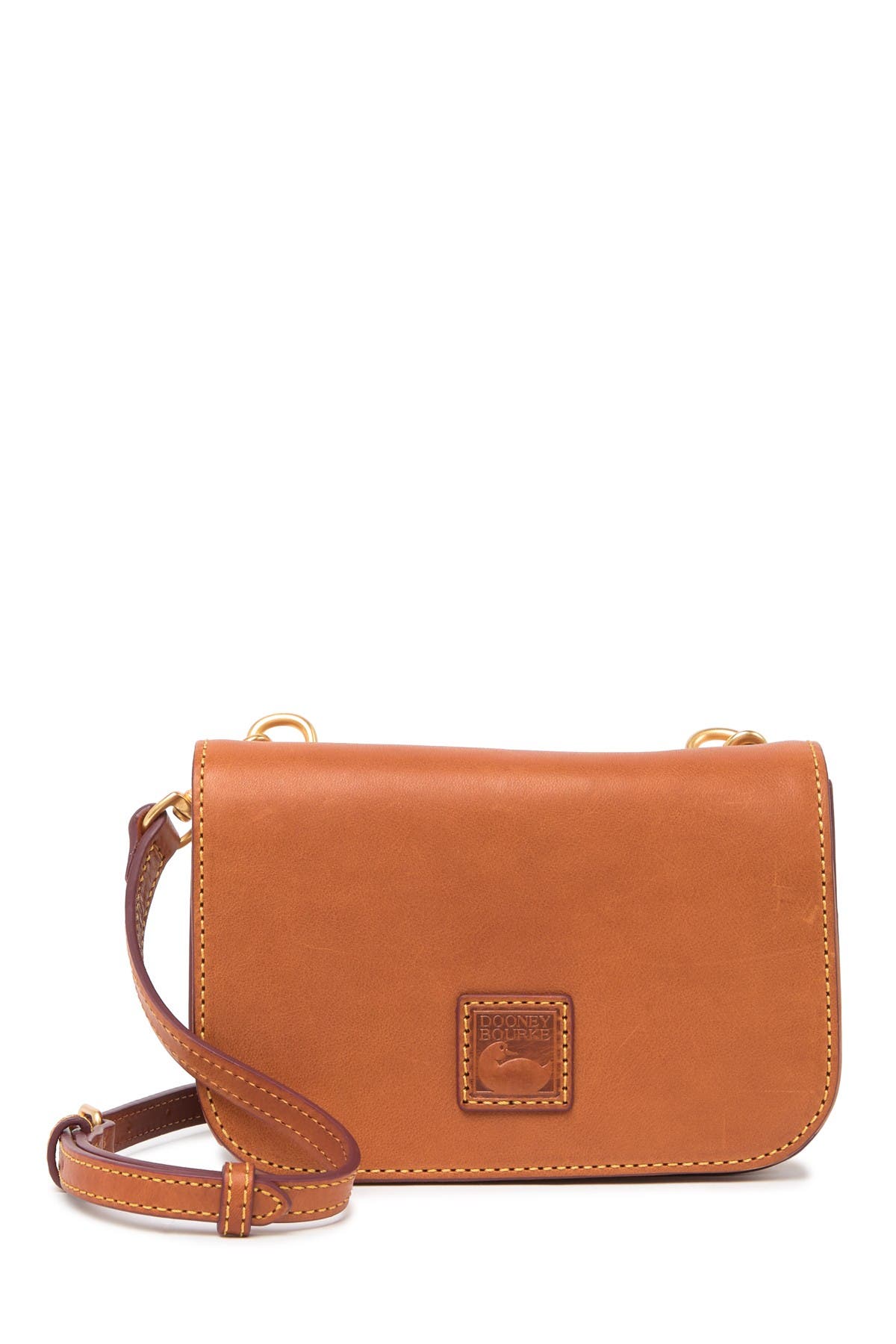 Dooney & Bourke Florentine Leather Convertible Crossbody Bag, Alternate, color, 