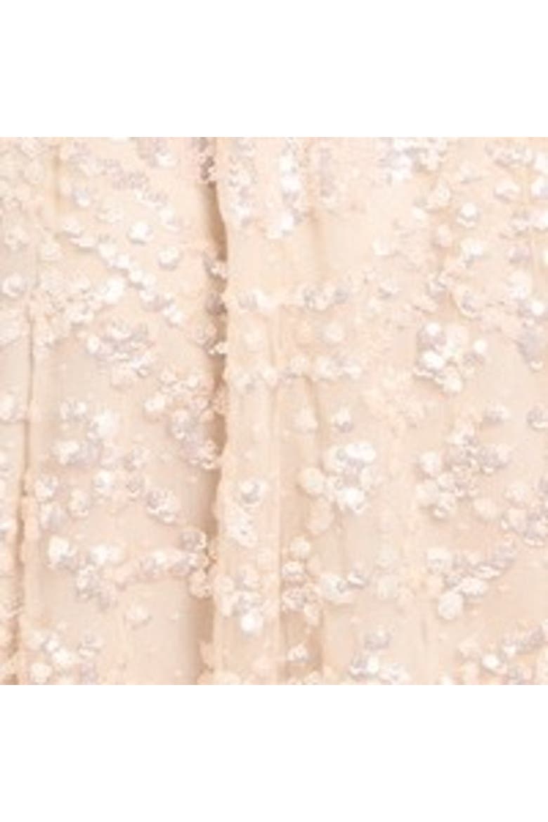 Anais Sequin Kids Dress, Alternate, color, Cream/Seashell