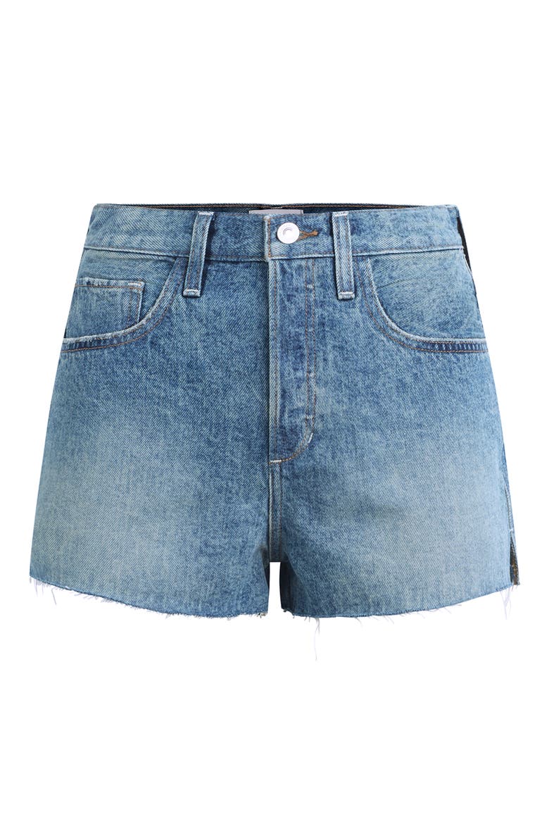 The Caroline High Waist Cutoff Denim Shorts, Alternate, color, BRISBANE