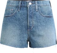Favorite Daughter The Caroline High Waist Cutoff Denim Shorts