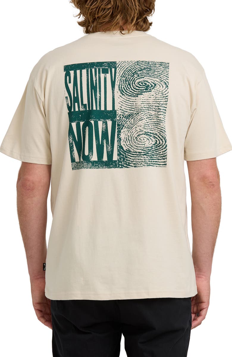 Billabong Salinity Now Cotton Graphic T-Shirt, Alternate, color, Chili