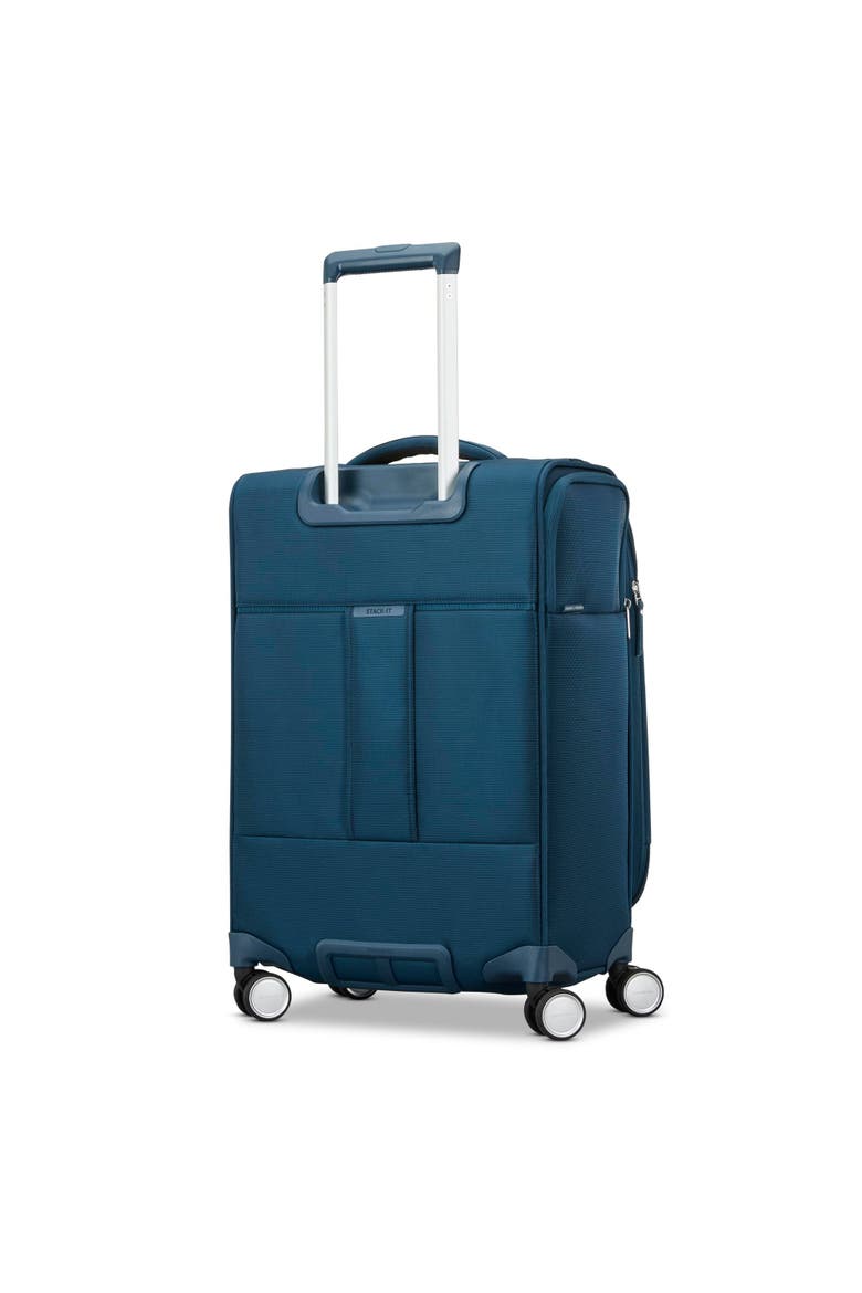 Portlift Softside 20" Carry On Spinner Luggage, Alternate, color, Marine Blue