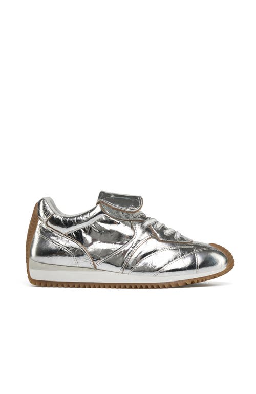 Jslides Footwear Lotty Sneaker In Silver Metallic