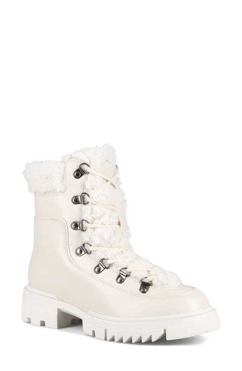 Nessa Faux Fur Lug Sole Boot (Women)
