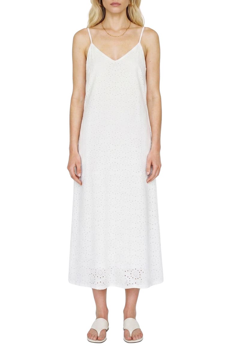 Tassa Liv Midi Dress, Main, color, SNOW WHITE