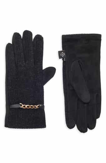 Chain Detail Tech Gloves
