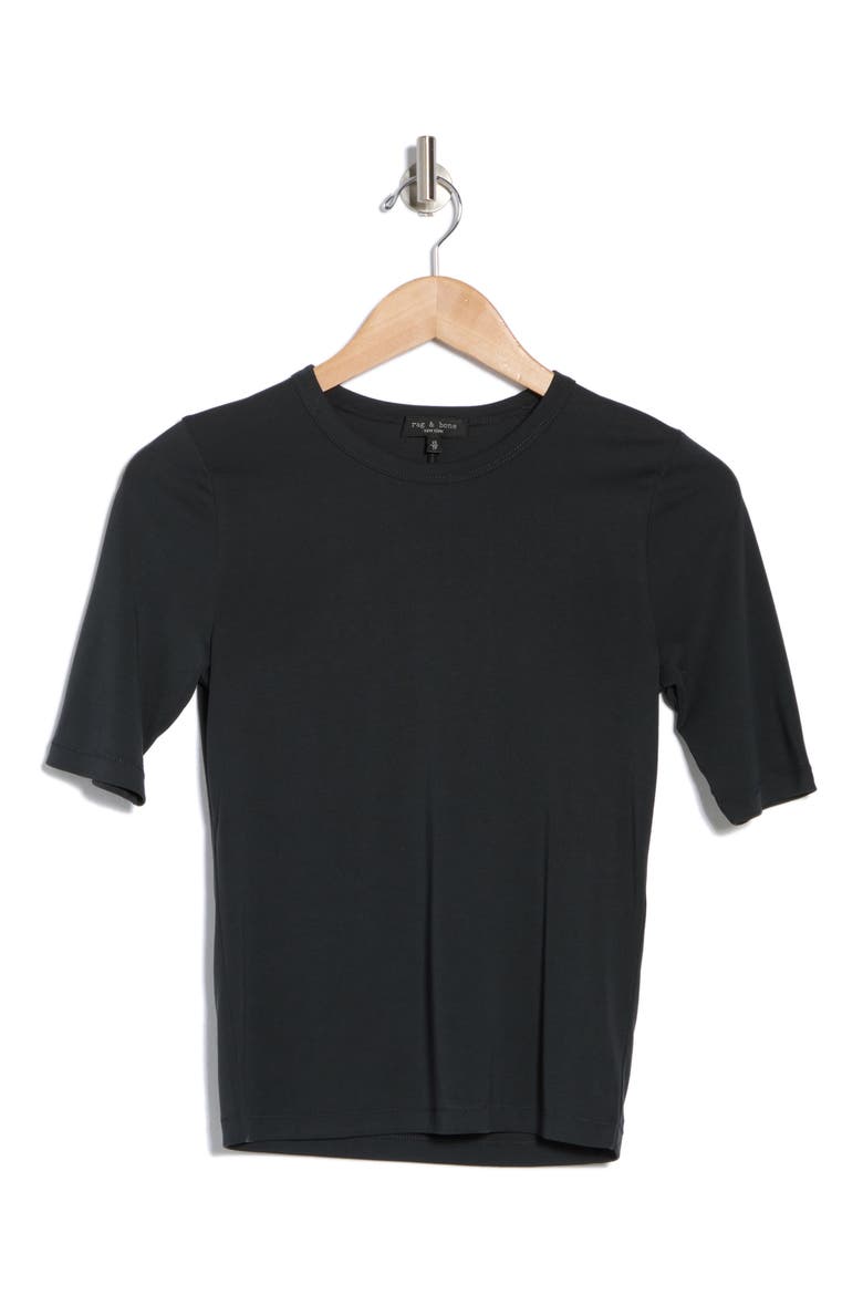 Arina T-Shirt, Alternate, color, BLACK