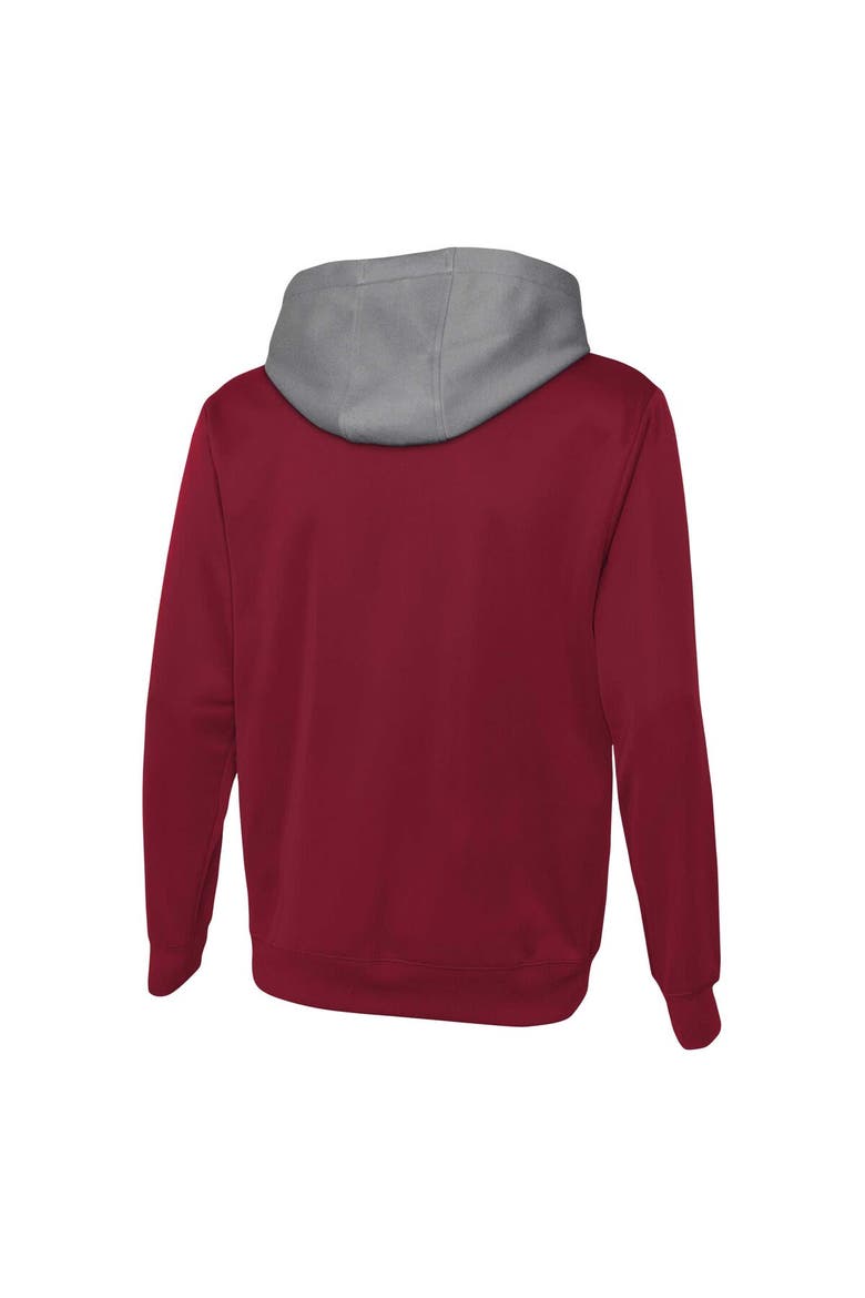 Men's Red Tampa Bay Buccaneers Combine Authentic Field Play Full-Zip Hoodie Sweatshirt, Alternate, color, Red