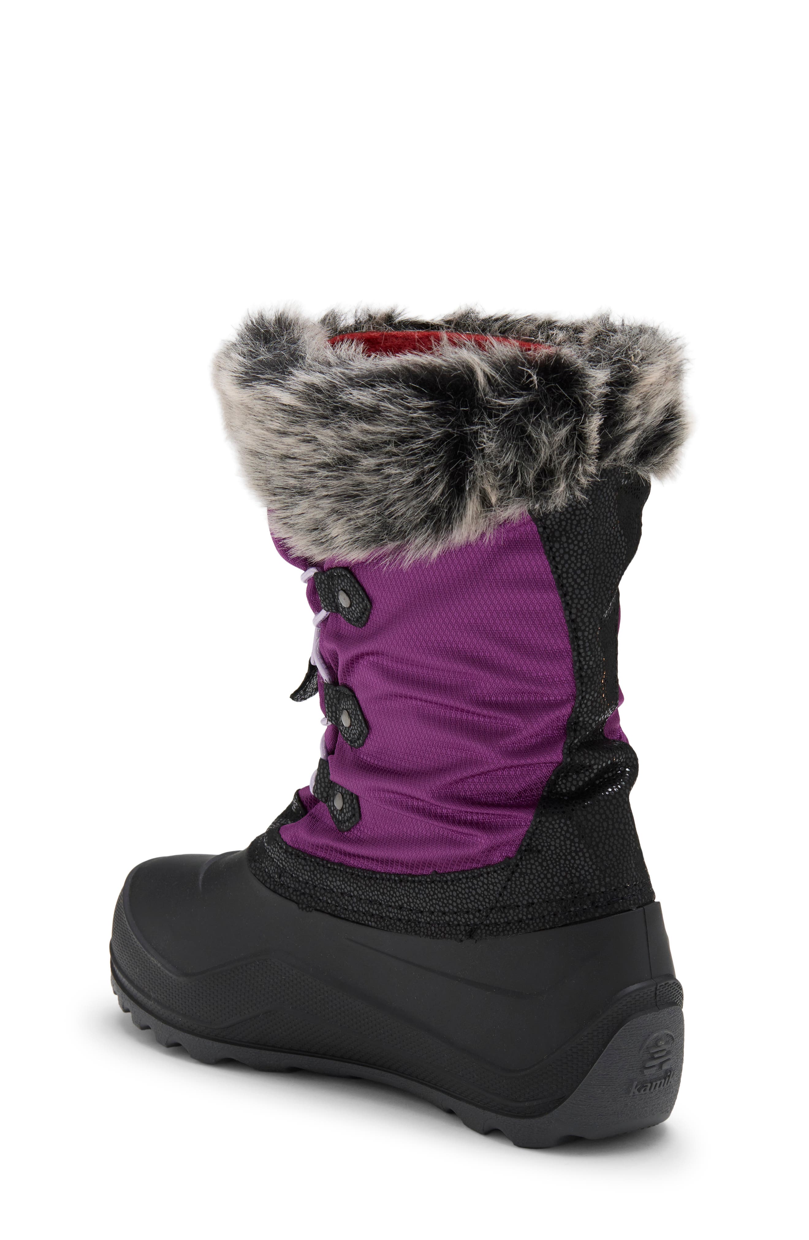 Kids' Powdery 3 Waterproof Boot, Alternate, color, GRA