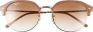 Ray-Ban 55mm Gradient Irregular Sunglasses