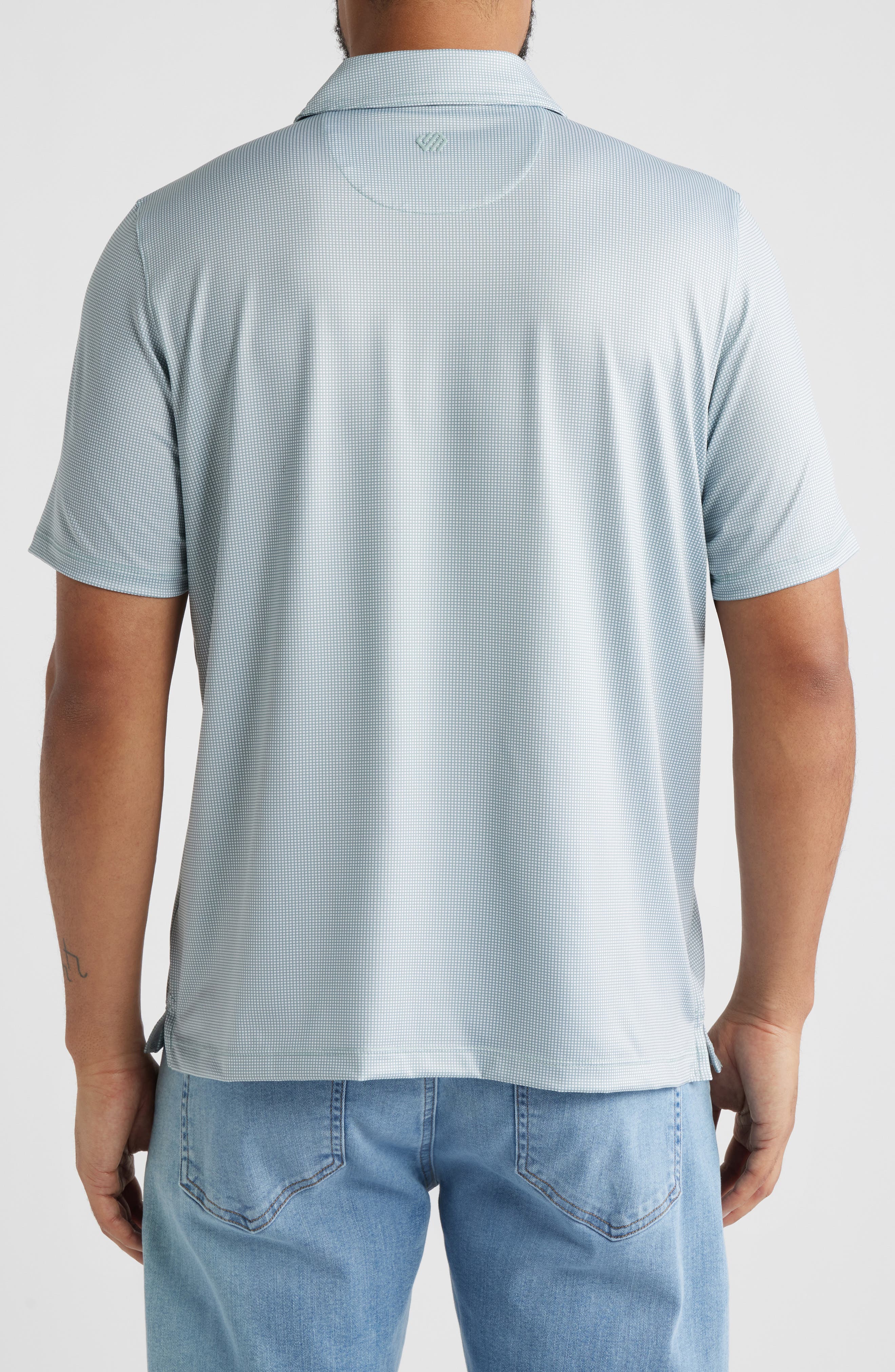 XC+ Ace Micropattern Performance Golf Polo - image 2