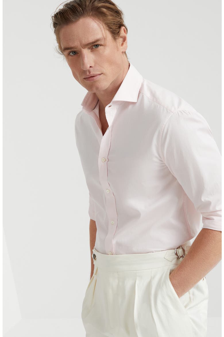 Slim fit shirt, Alternate, color, Light Pink