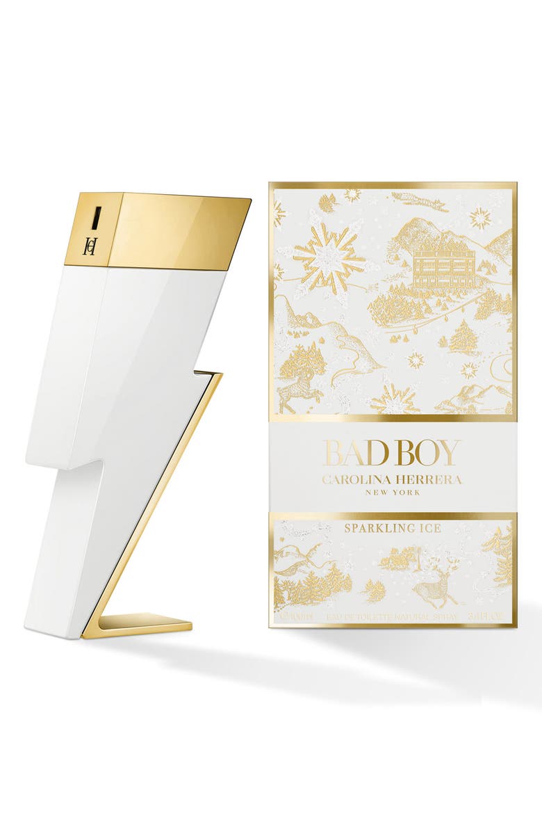 Carolina Herrera Bad Boy Eau de Toilette Sparkling Ice Collector's Edition, Alternate, color, 