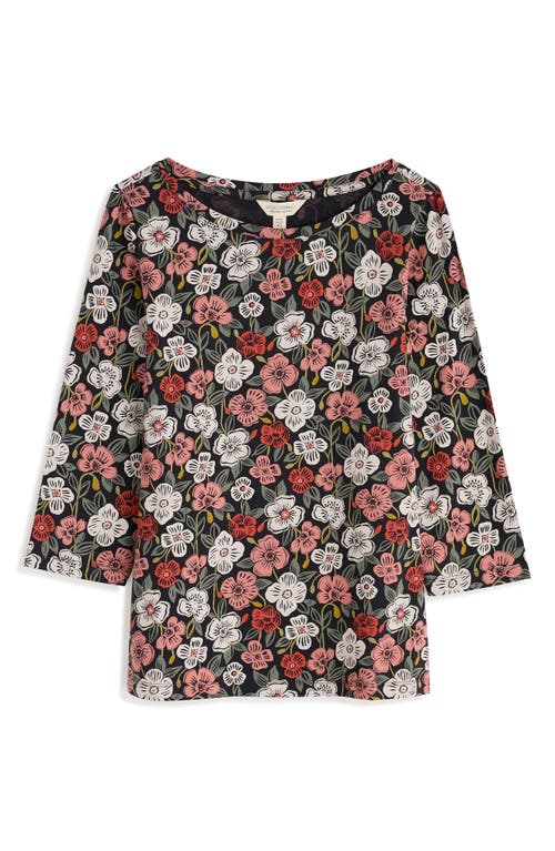 Seasalt Cornwall Easel Stretch Organic Cotton Top In Multi