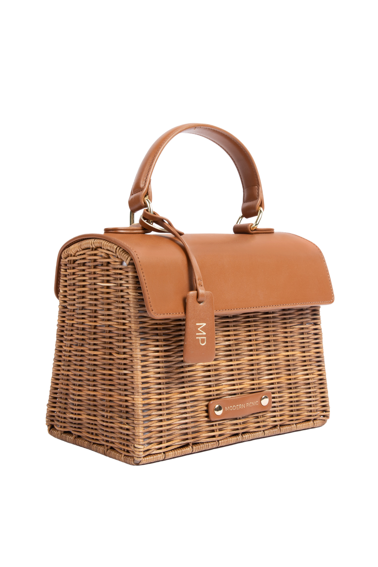 THE MINI LUNCHER, Alternate, color, Brown Wicker