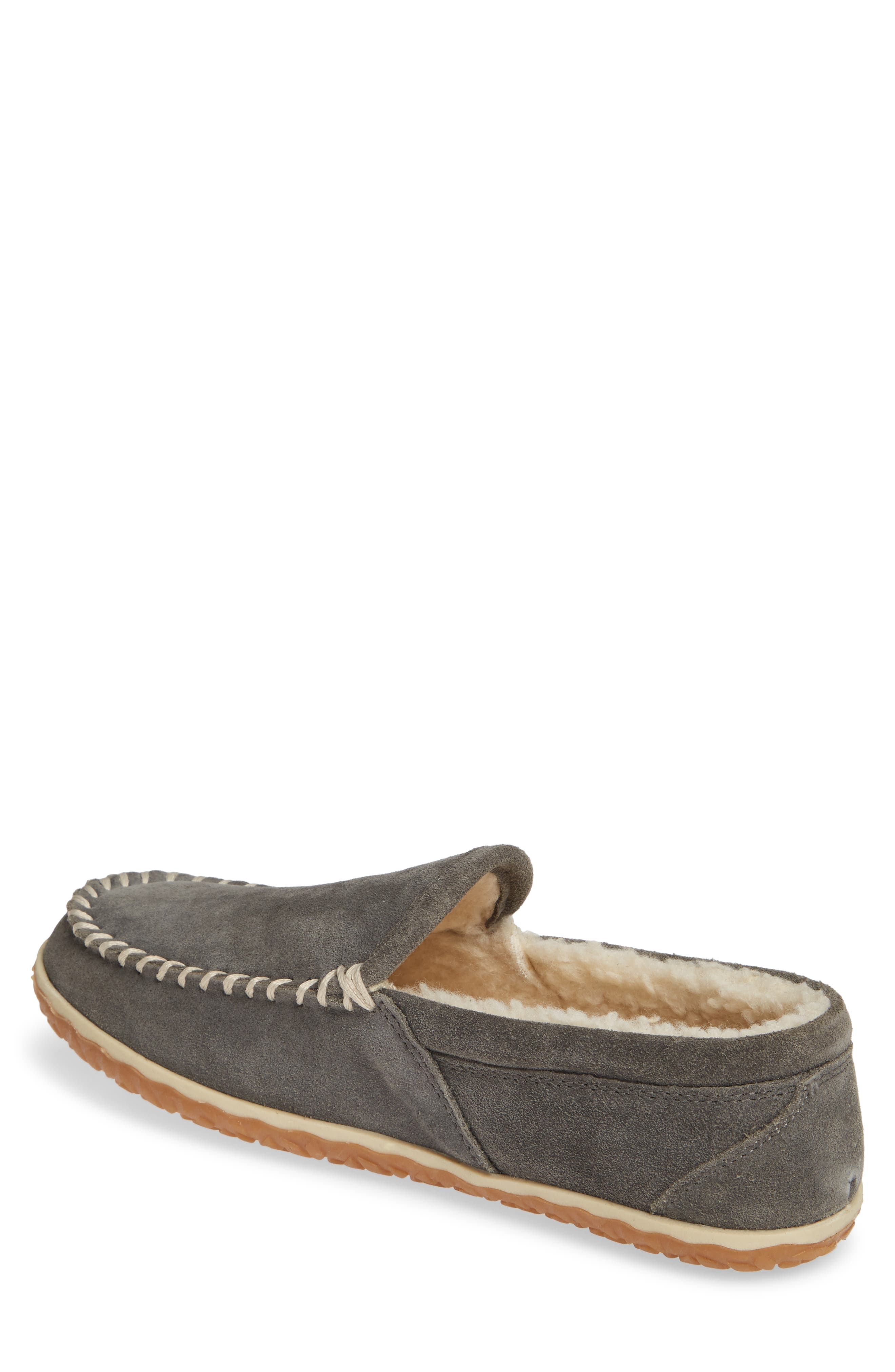 Minnetonka Tilden Faux Shearling Lined Slipper, Alternate, color, 