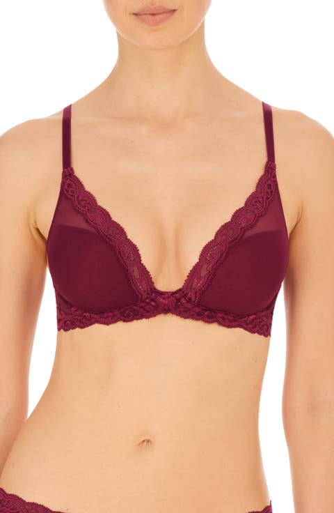 Feathers Plunge T-Shirt Basics Bra