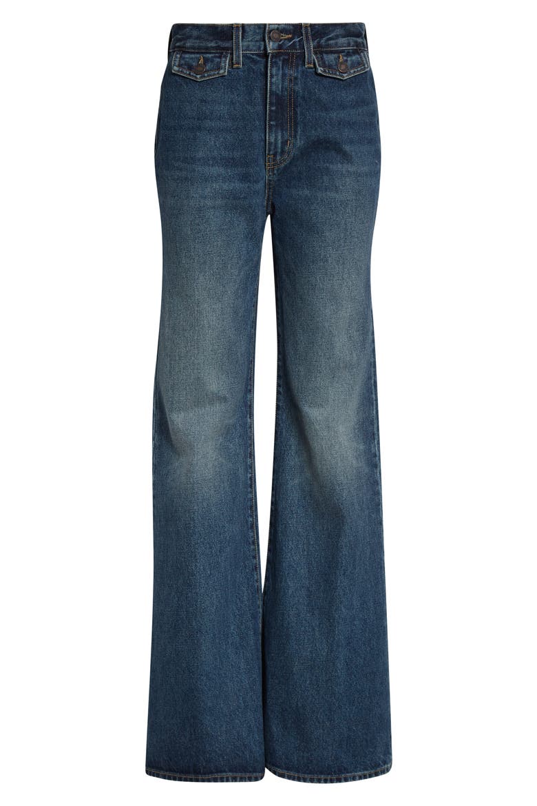 Edira Wide Leg Jeans, Alternate, color, SIMON WASH